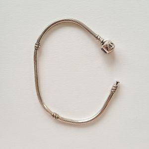Pandora snake chain silver bracelet